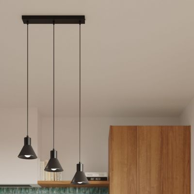 Lampa wisząca TALEJA 1 czarna [E27] (SL.0985)